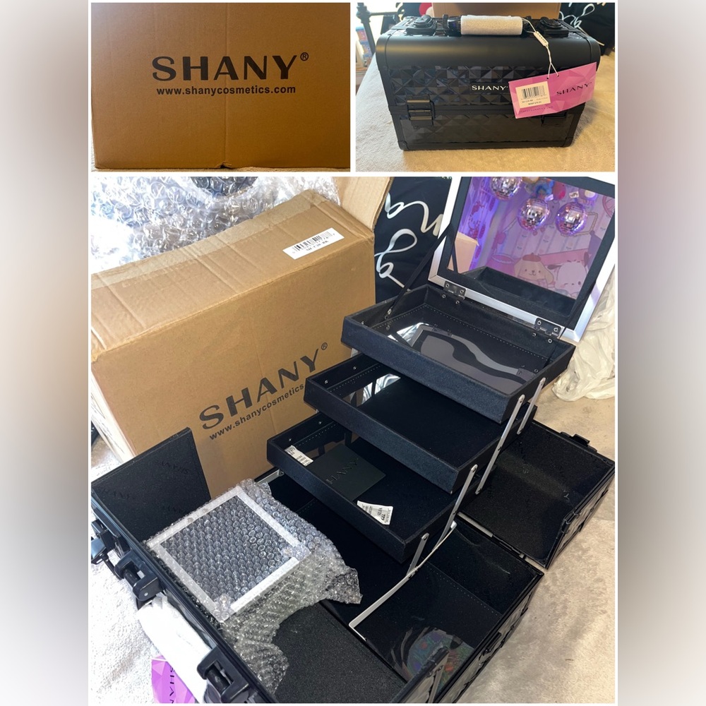 Shany storage lock box. Never used. Only took out for photos